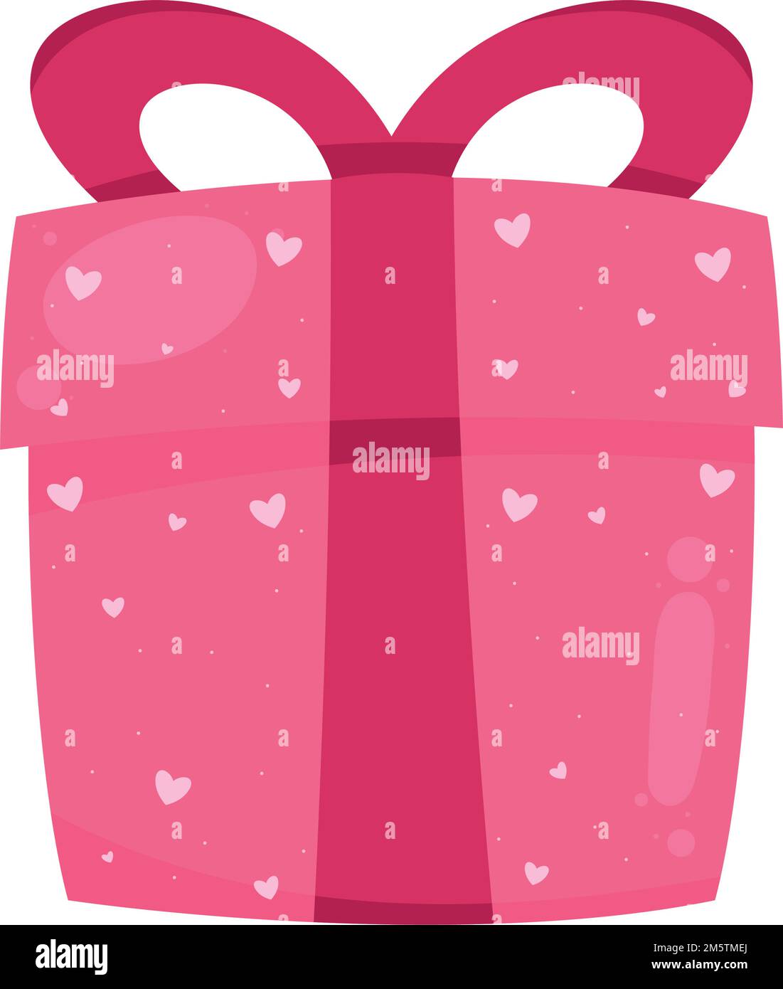 pink gift box present icon Stock Vector Image & Art - Alamy
