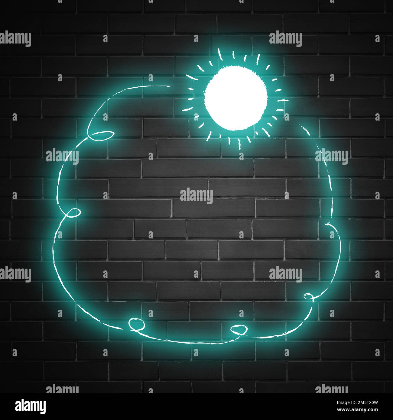 Neon frame vector planet space pattern stock vector image art alamy