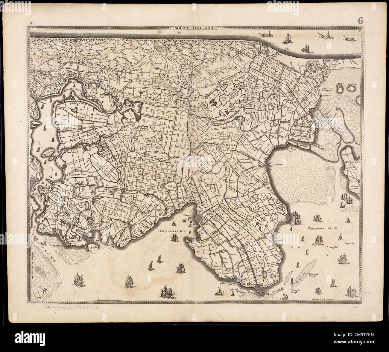 Holland map 17th century hi-res stock photography and images - Alamy