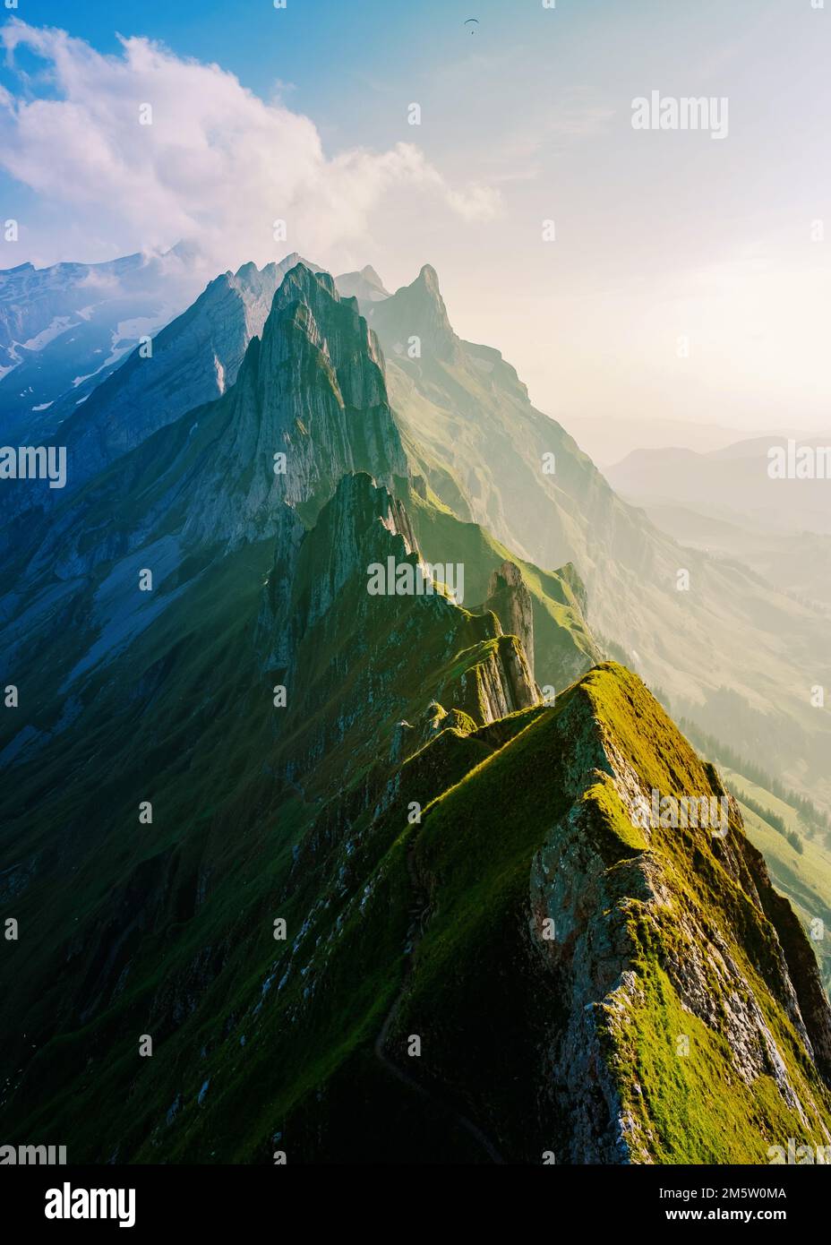 Schaeffler mountain ridge swiss alpstein hi-res stock photography and ...