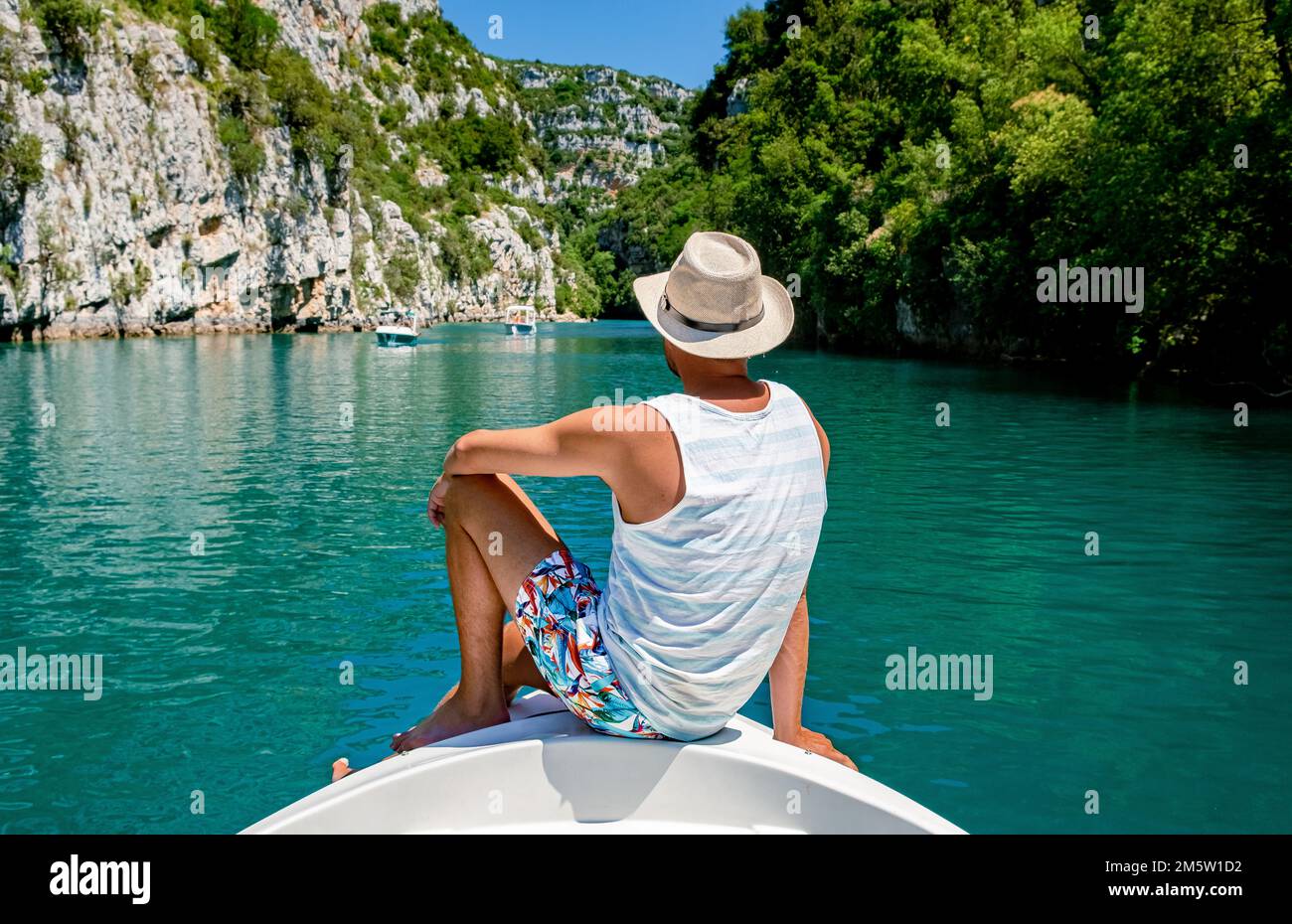 Verdon at the lake of Sainte Croix, Provence, France, Provence