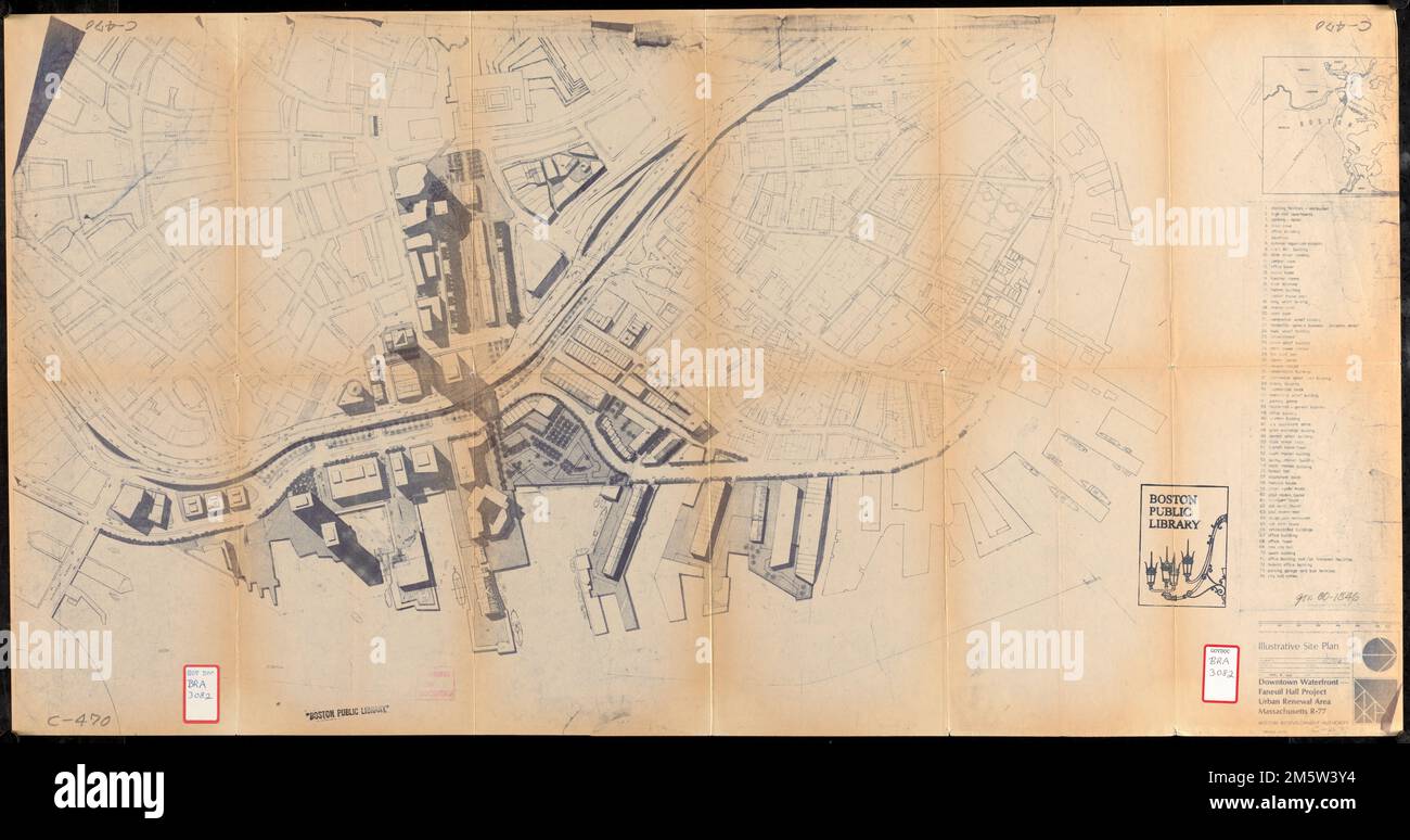 Downtown waterfrontFaneuil Hall project urban renewal area