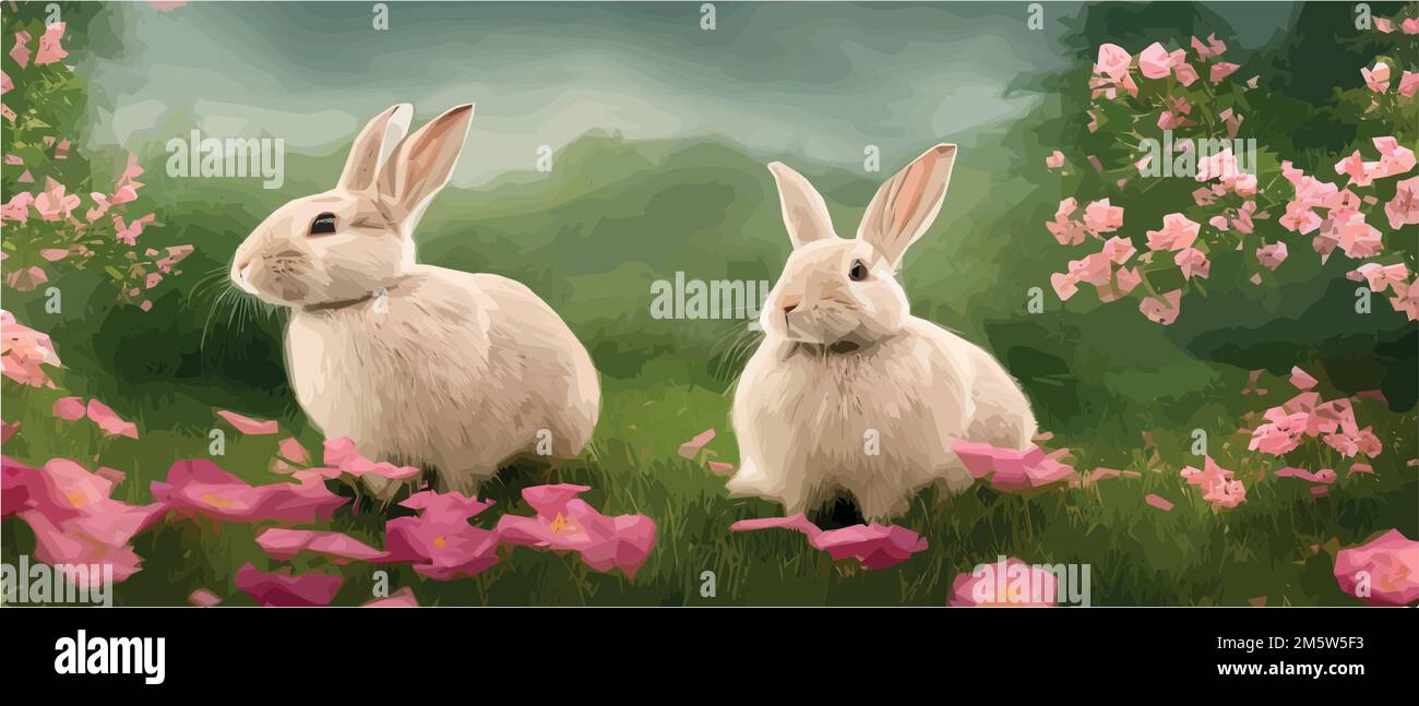 Wooden bunny shape Stock Vector Images - Alamy