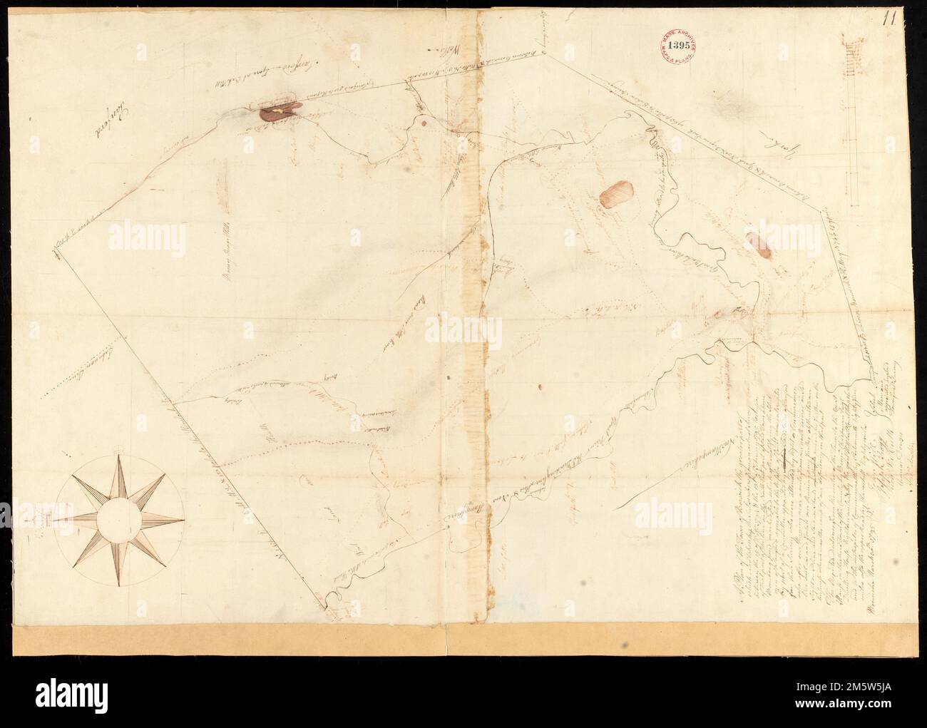 Plan of Berwick surveyor's name not given, dated February 13, 1795