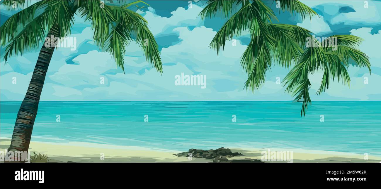 Banner summer time vacation background hi-res stock photography and images  - Alamy