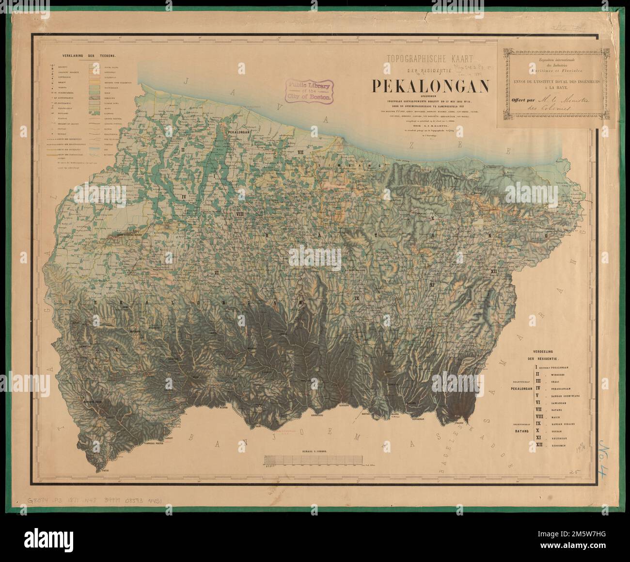 Central java map hi-res stock photography and images - Alamy