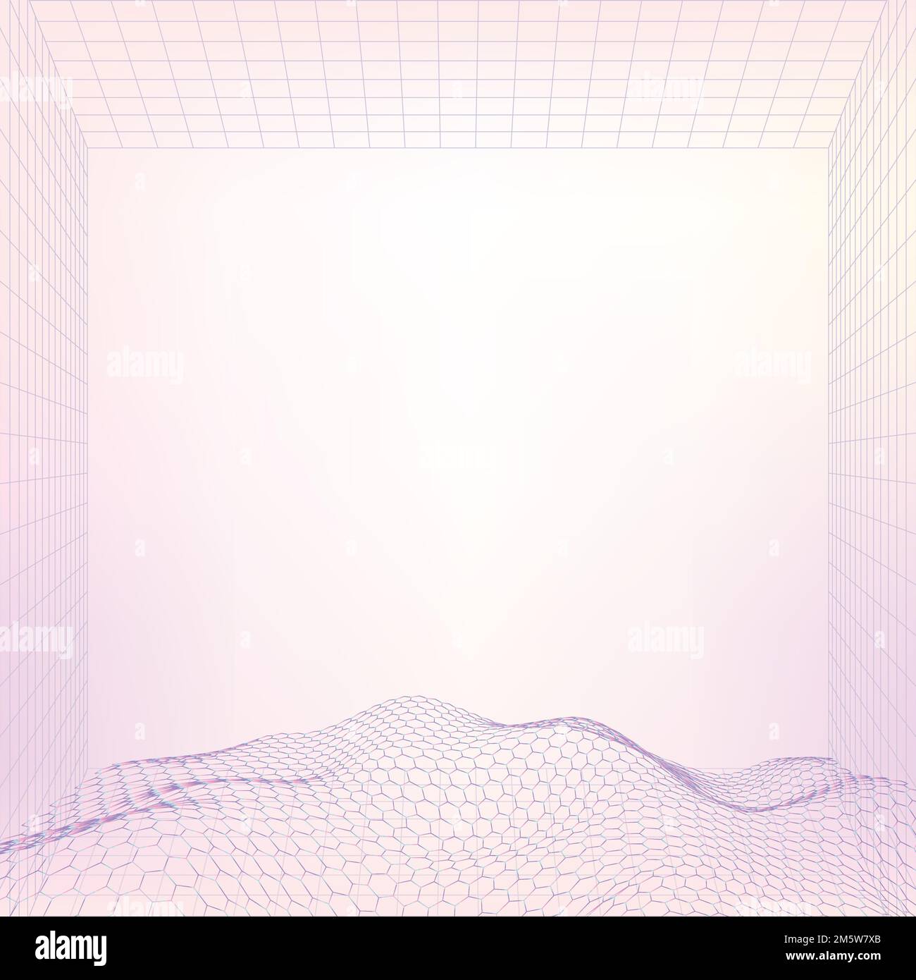 3D wave purple vector pattern design Stock Vector Image & Art - Alamy