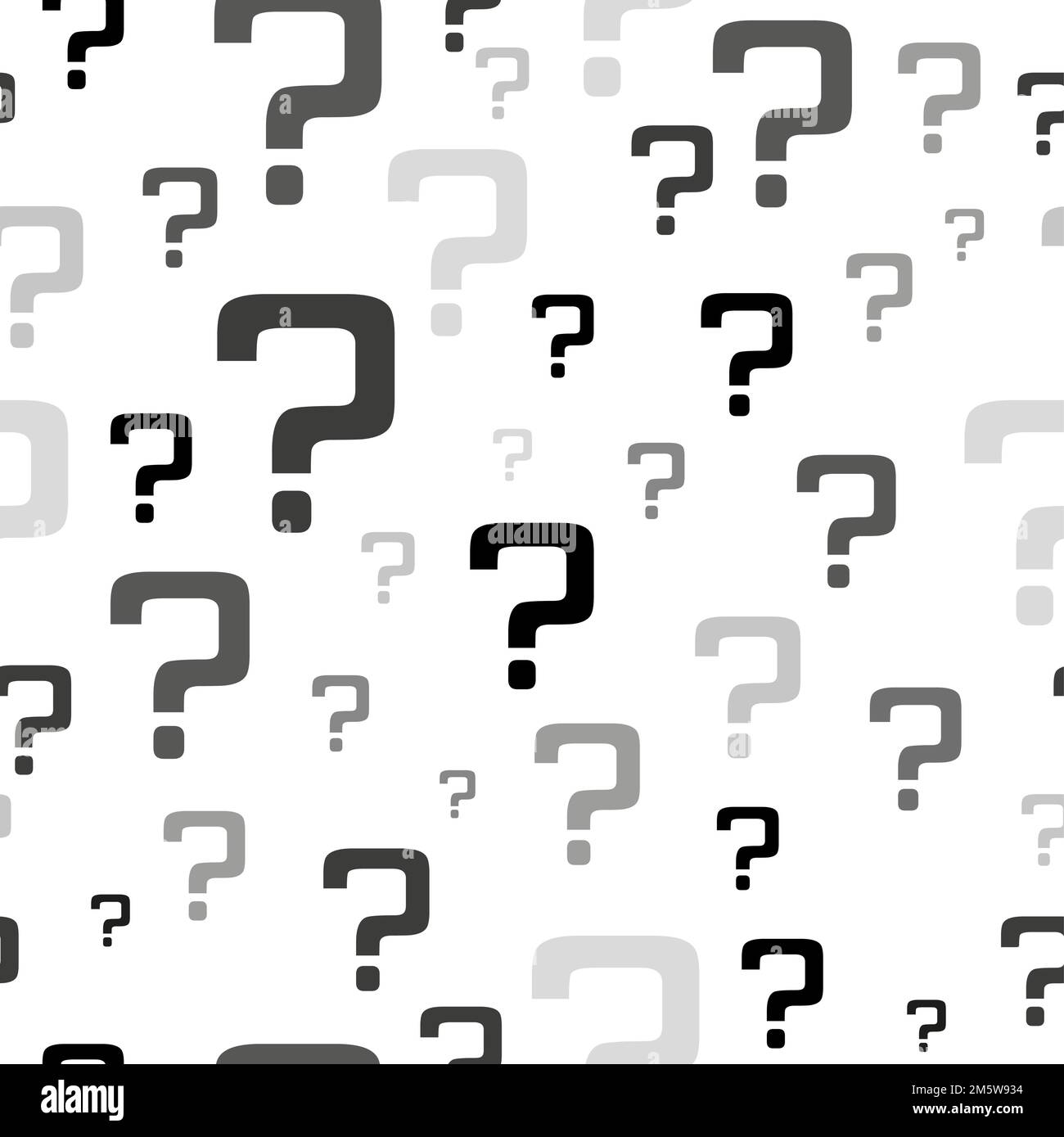 Seamless pattern with question mark sign stock vector image art alamy