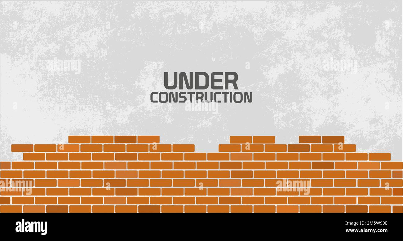 warning sign. Under construction background Stock Vector Image & Art