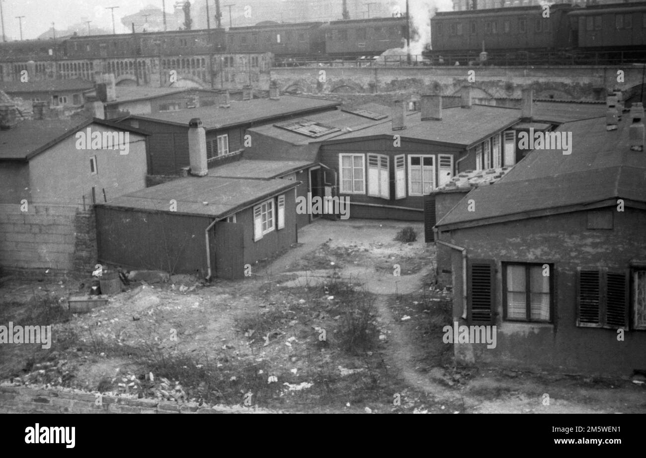 Emergency shelters Black and White Stock Photos & Images - Alamy