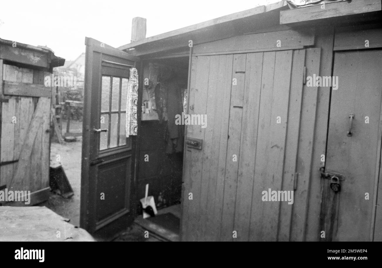 Emergency shelters Black and White Stock Photos & Images - Alamy