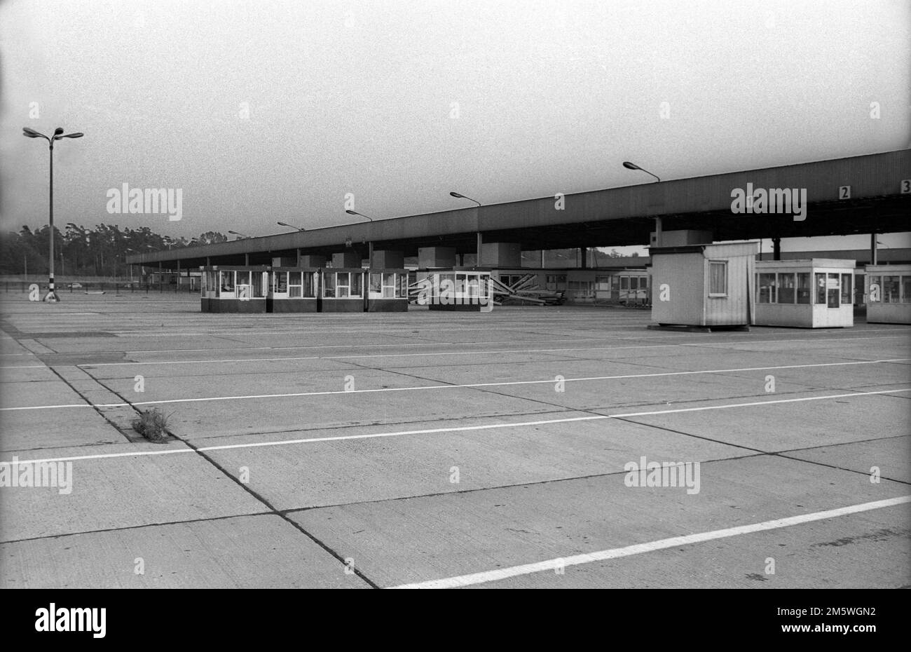 Entry control point building Black and White Stock Photos & Images Alamy