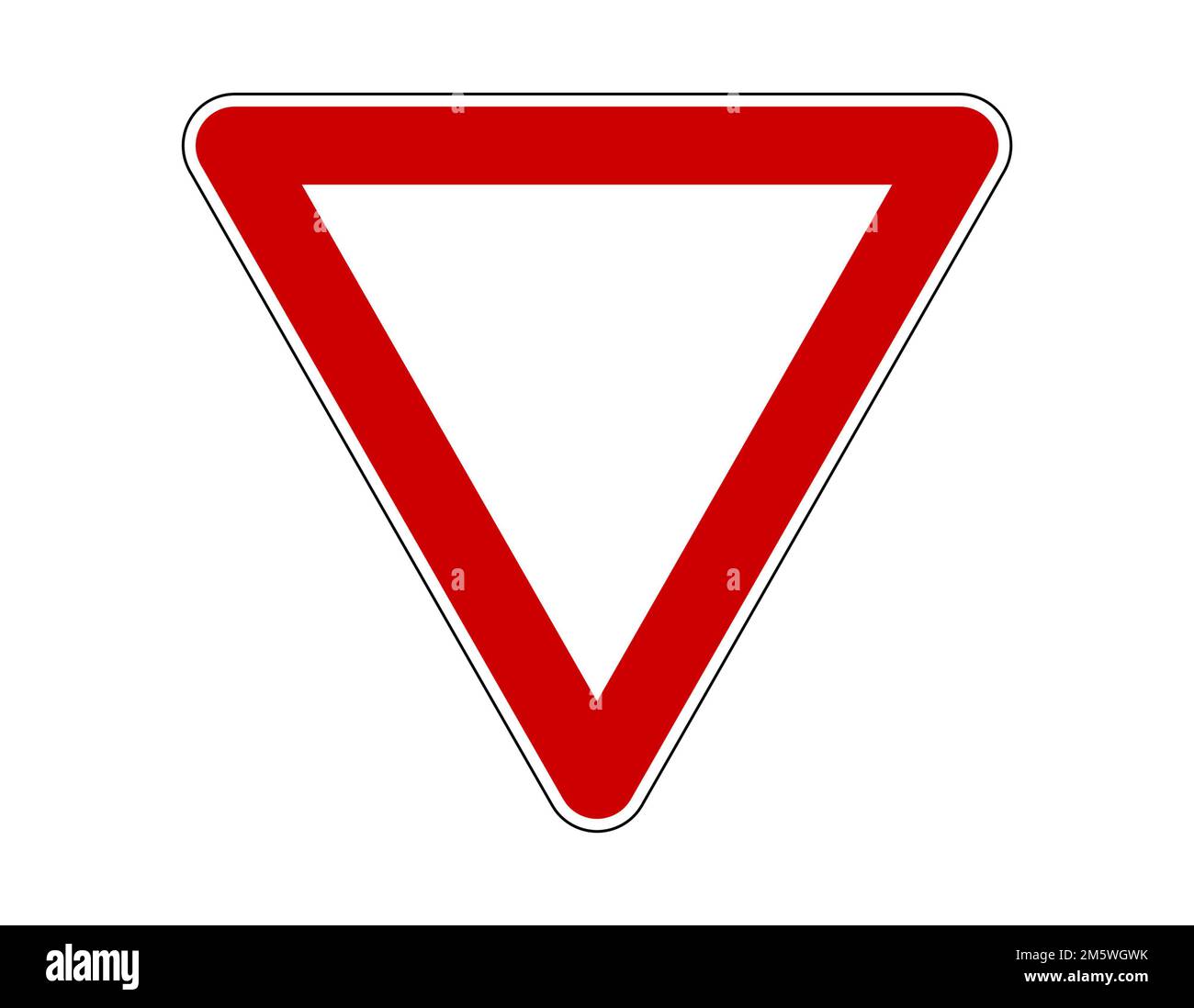 Road Safety Sign boards Stock Photo