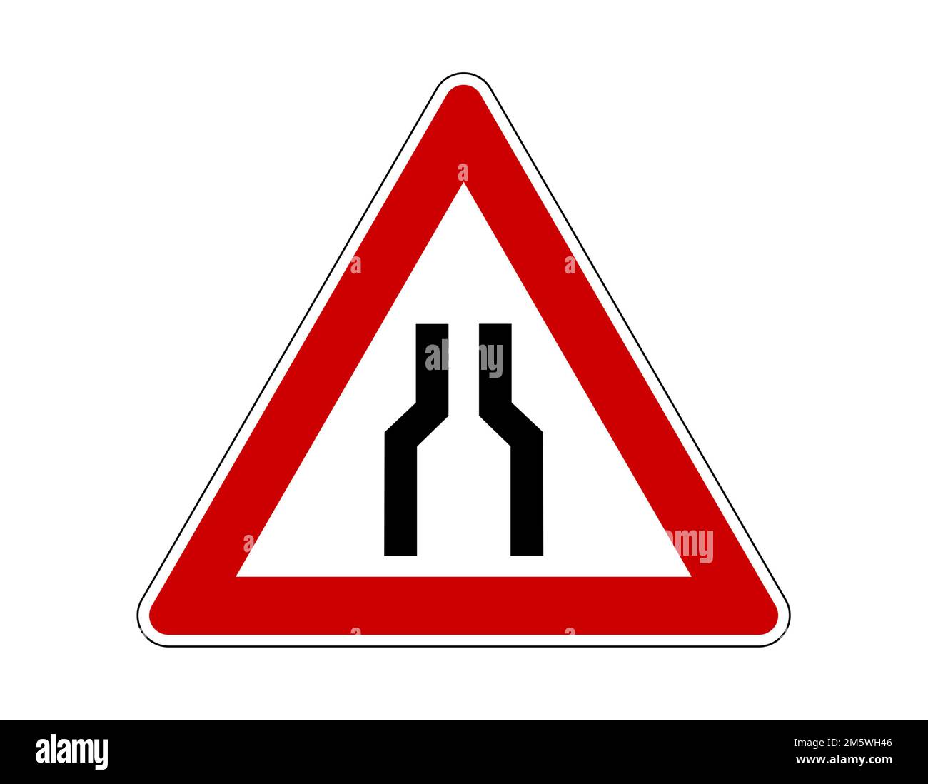 Road Safety Sign boards Stock Photo