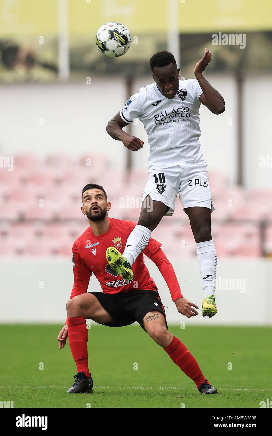 Penafiel, 12/31/2022 - Futebol Clube Penafiel received Académico de Viseu  Futebol Clube this morning at the 25 de Abril Municipal Stadium in a game  counting for the 14th round of the 2nd