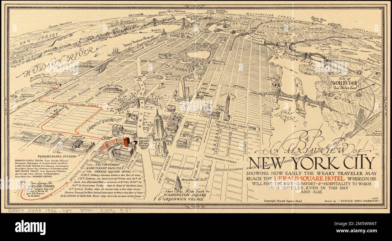 Map of bus routes of new york city hi-res stock photography and images ...