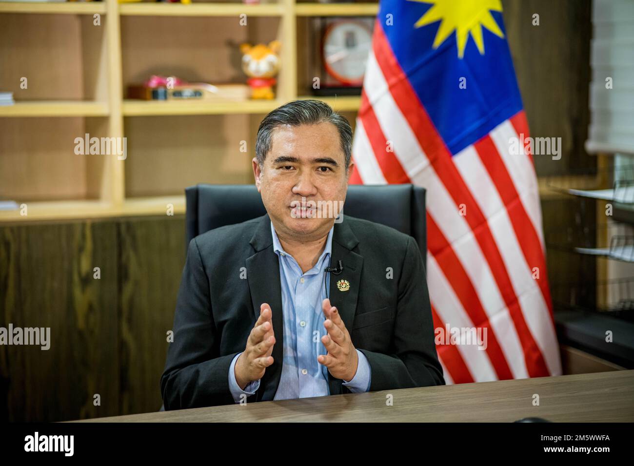 Kuala Lumpur, Malaysia. 28th Dec, 2022. Malaysian Transport Minister