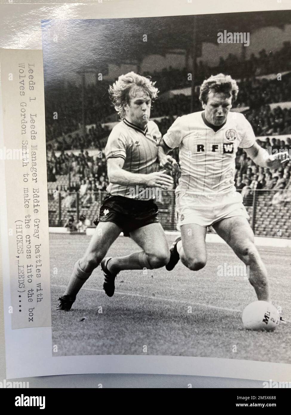 Eddie Gray in action Stock Photo Alamy