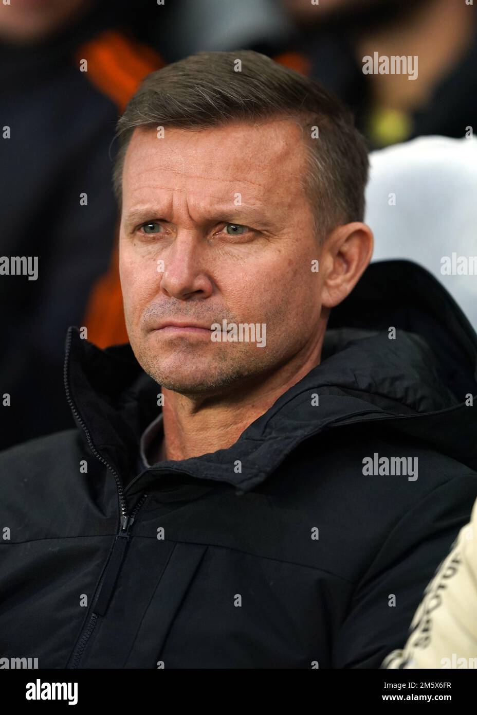 Leeds United manager Jesse Marsch before the Premier League match at St