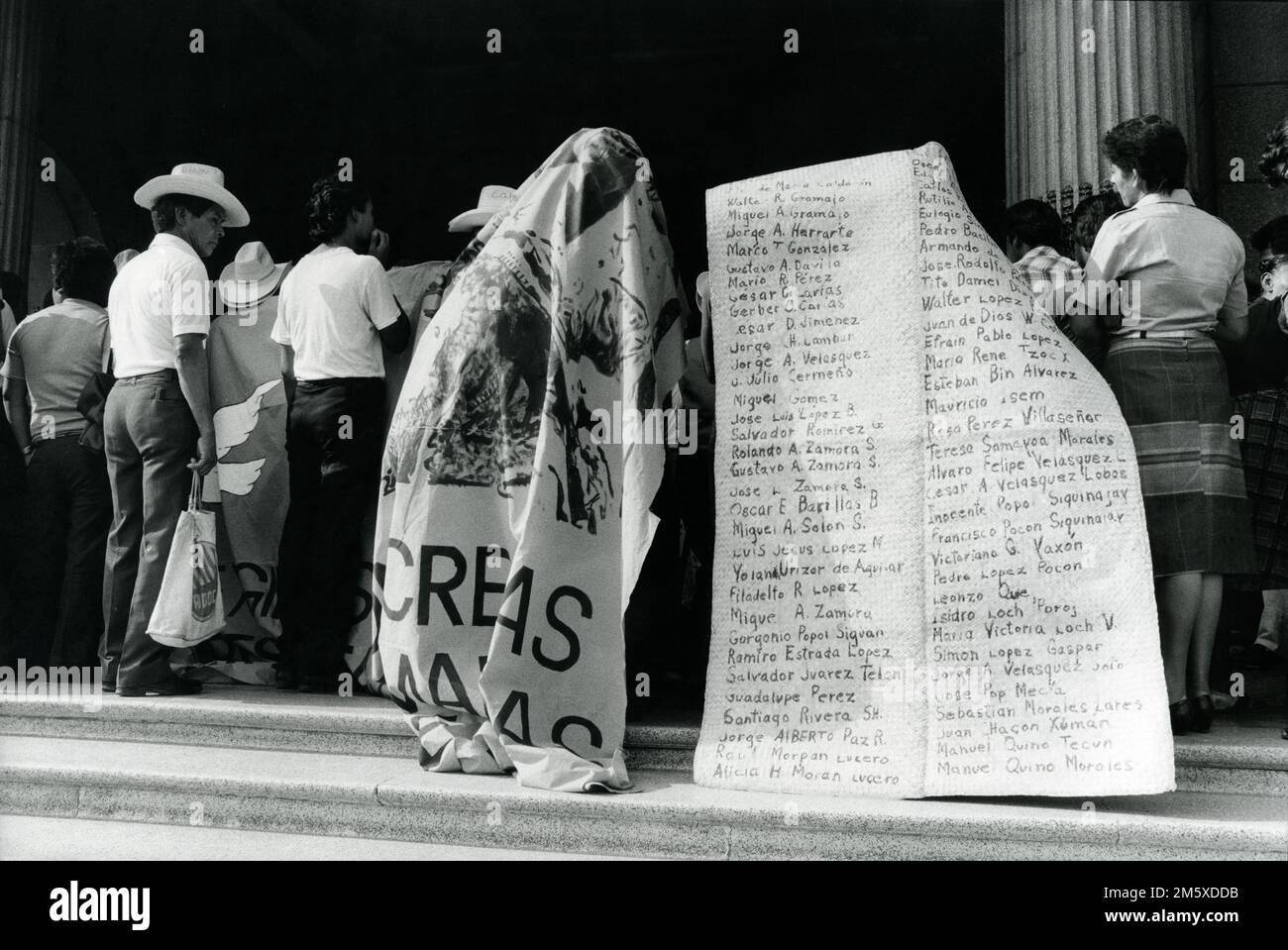 Guatemala City, April 1986; the GAM (Guatemalan 'Mutual Support Group