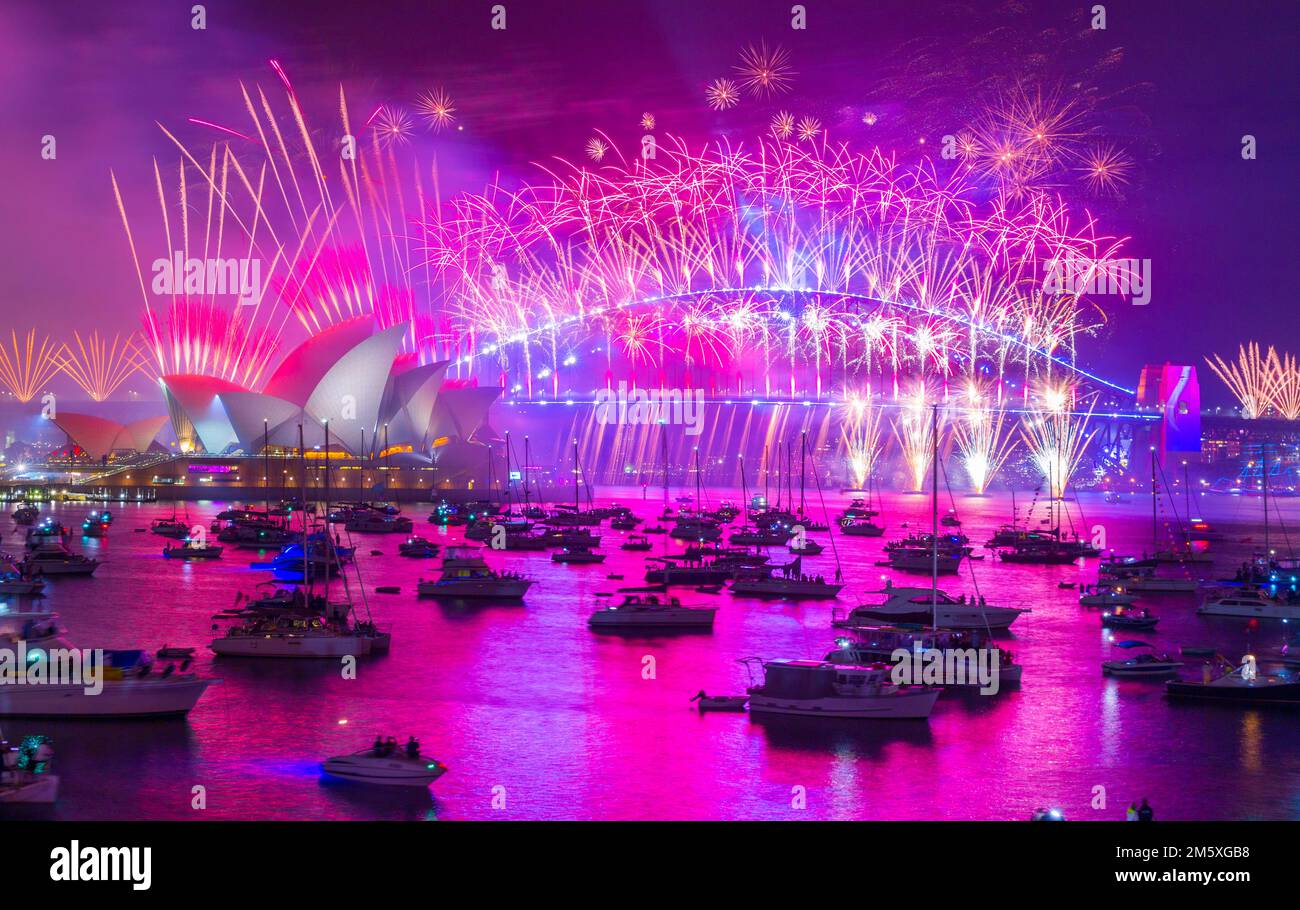 Sydney, Australia. 1 January 2023. Australia celebrates the arrival of
