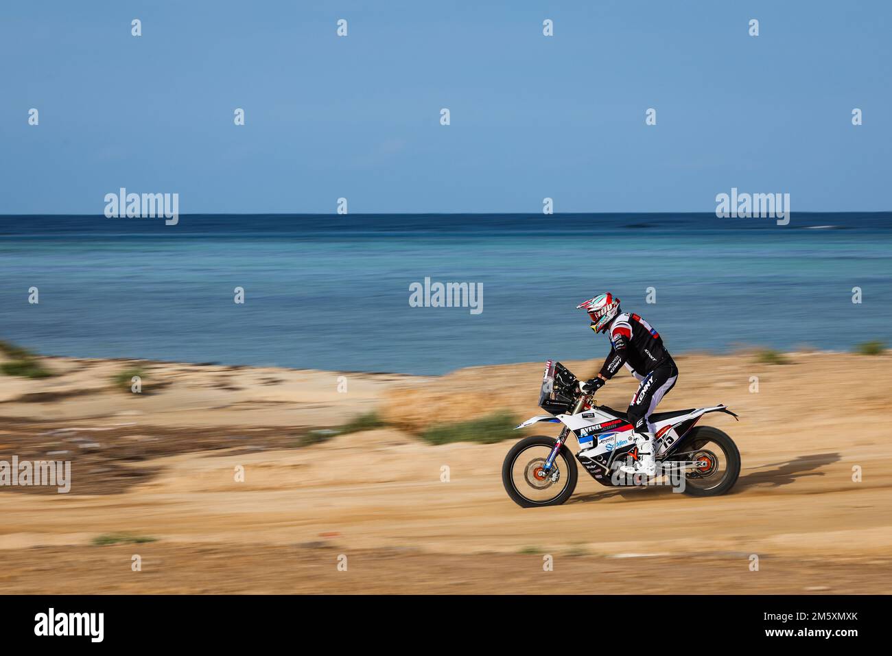 Yanbu, Saudi Arabia. 31st Dec, 2022. 75 LECONTE Edouard (fra), Team  Dumontier Racing, KTM, Moto, action