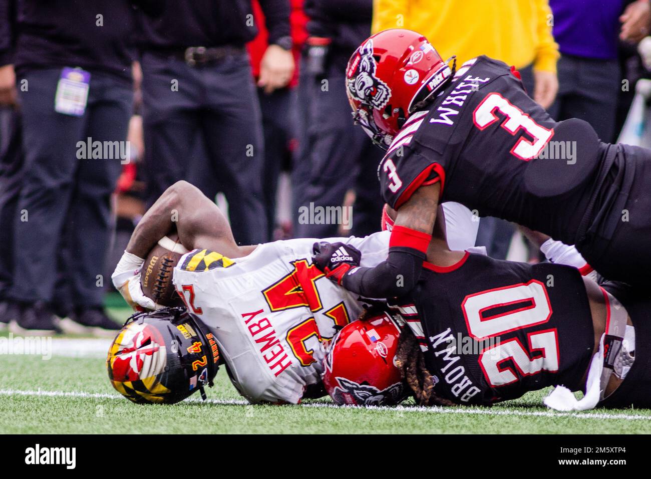 Charlotte, NC, USA. 30th Dec, 2022. Maryland Terrapins Running Back ...