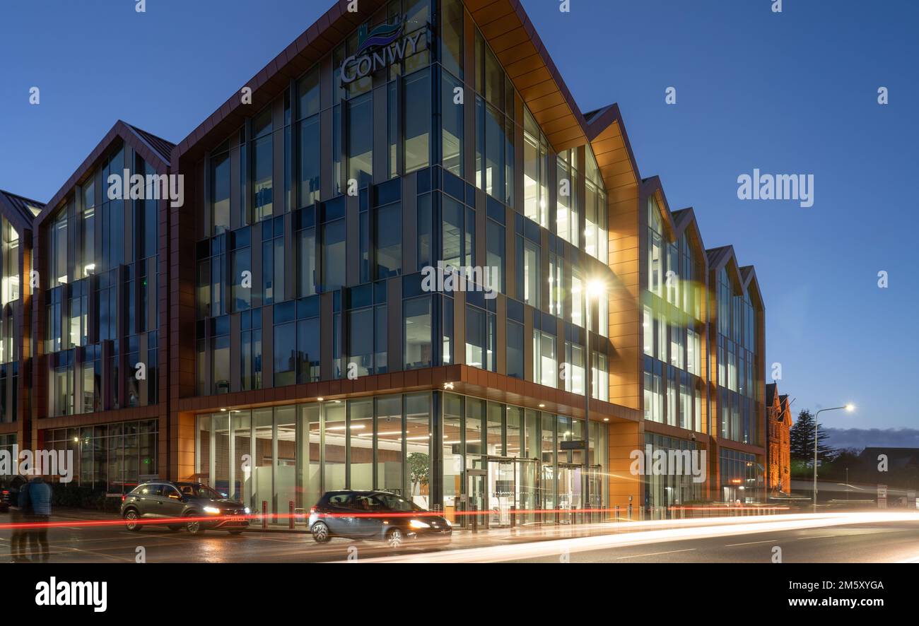 Conwy County Borough Council Offices, Conway Road, Colwyn Bay, North