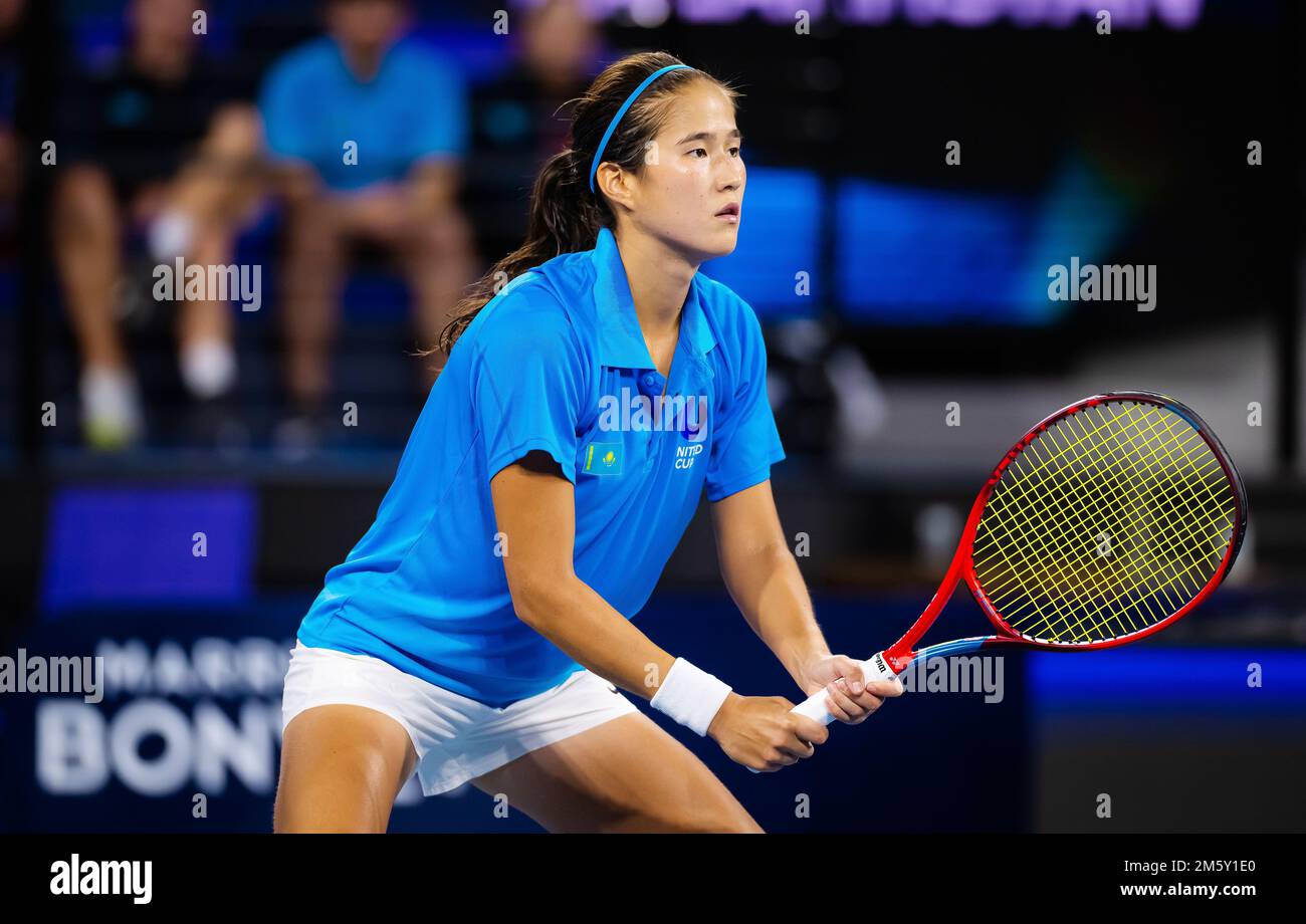Zhibek kulambayeva tennis hi-res stock photography and images - Alamy
