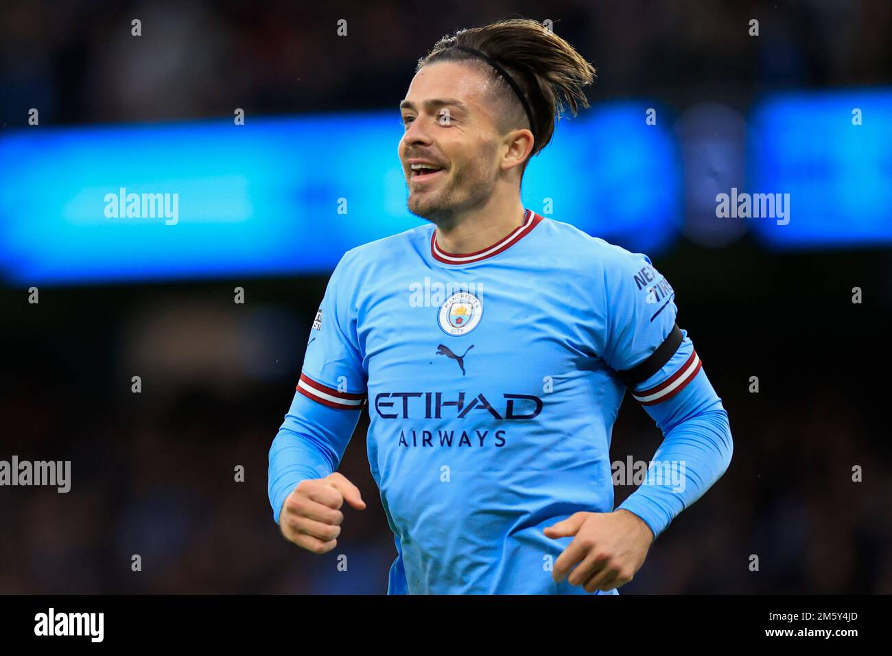 Jack Grealish #10 Of Manchester City During The Premier League Match ...