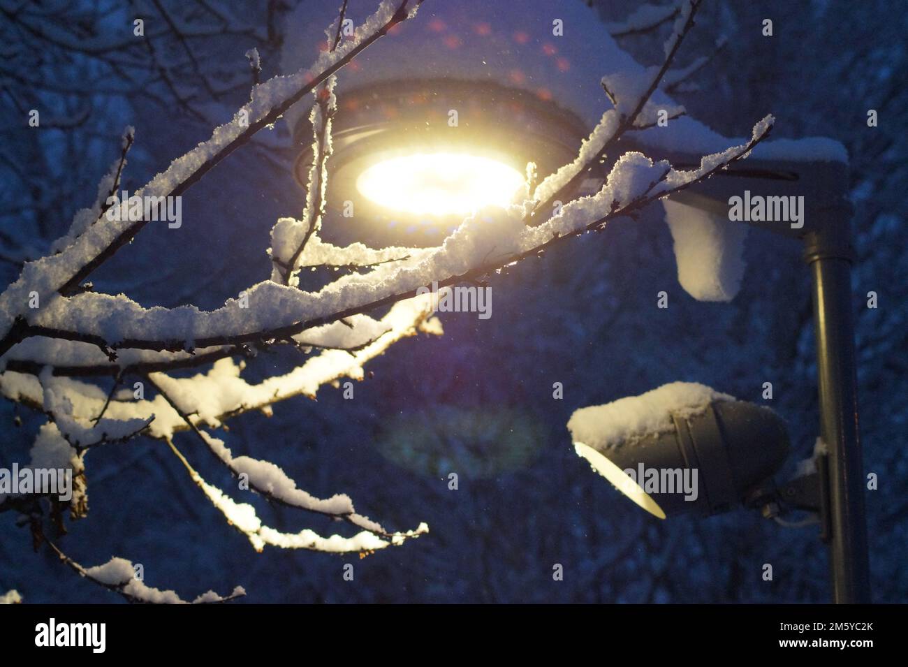 Low angle snow street hi-res stock photography and images - Alamy