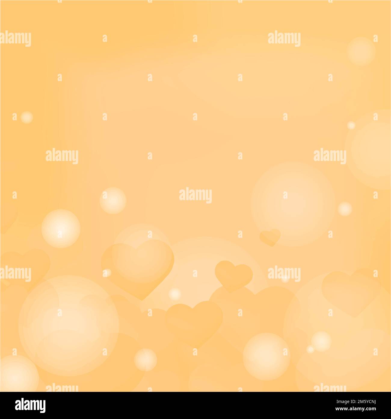 Vector heart bubble bokeh pattern background Stock Vector Image & Art ...