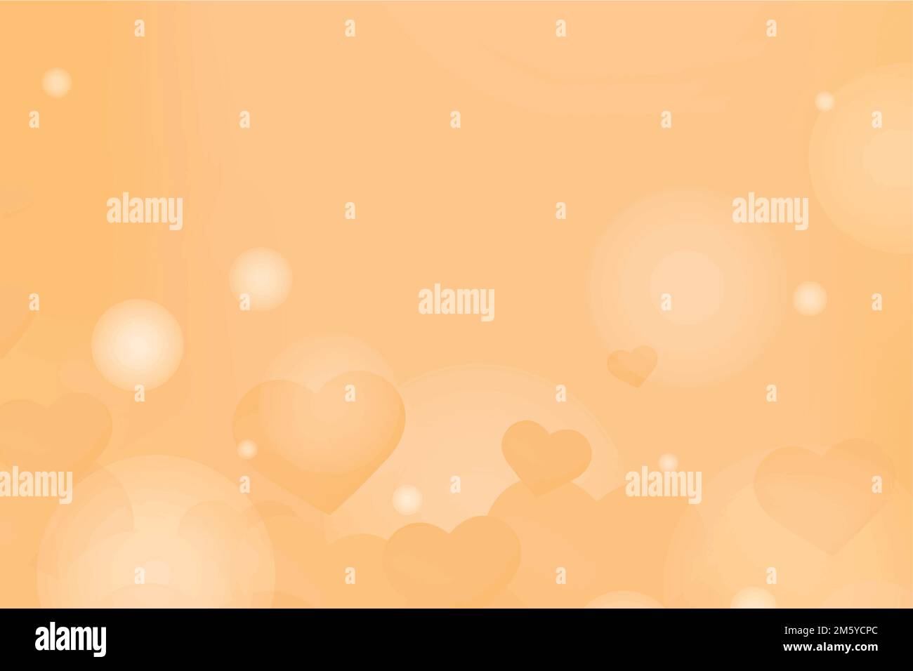Vector heart bubble bokeh pattern background Stock Vector Image & Art ...