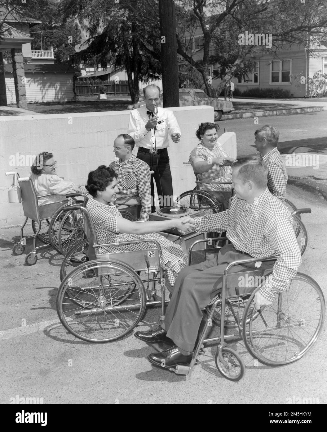 Wheelchair Dancing Black And White Stock Photos Images Alamy