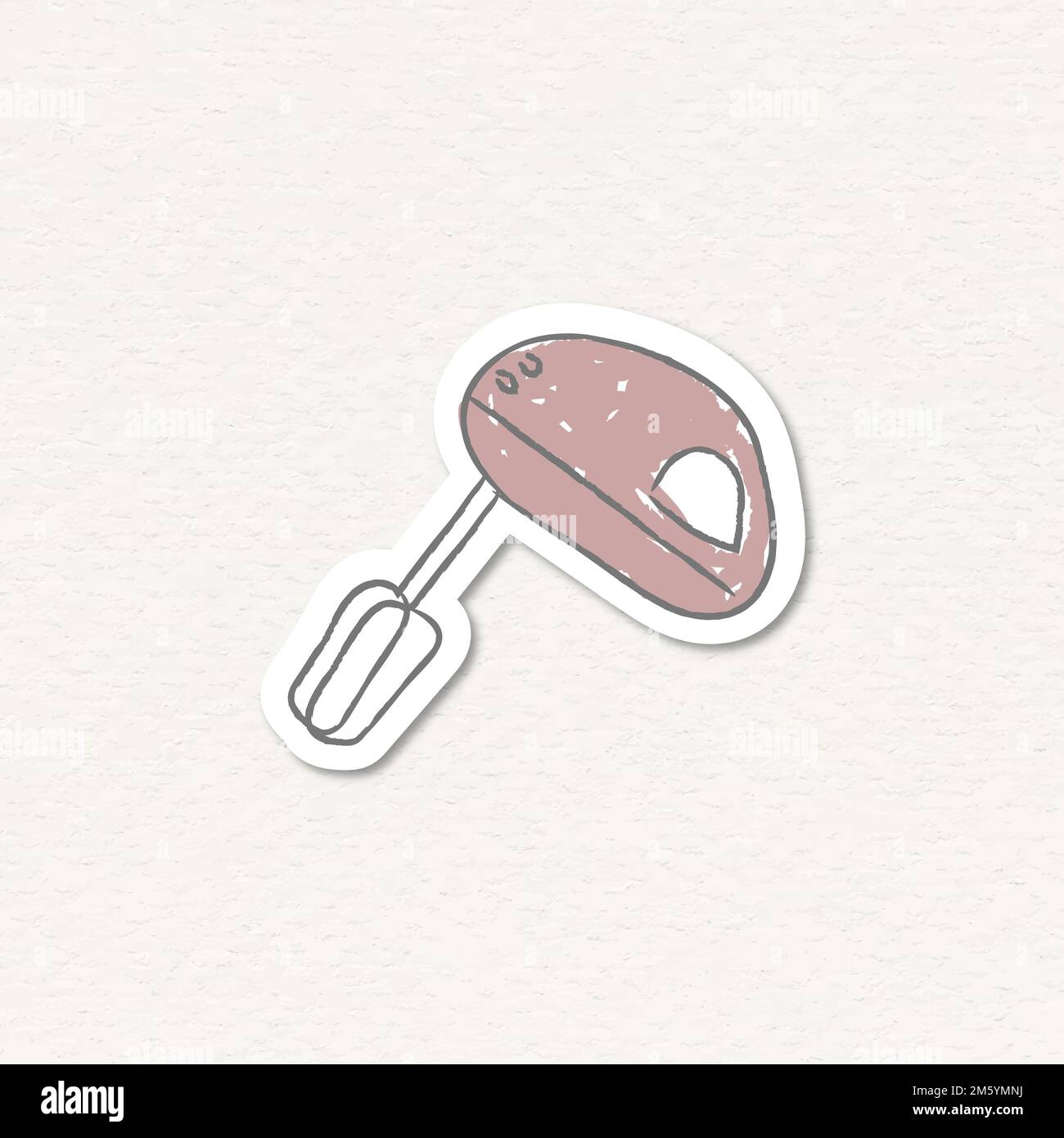 Doodle electric hand mixer sticker vector Stock Vector Image & Art Alamy