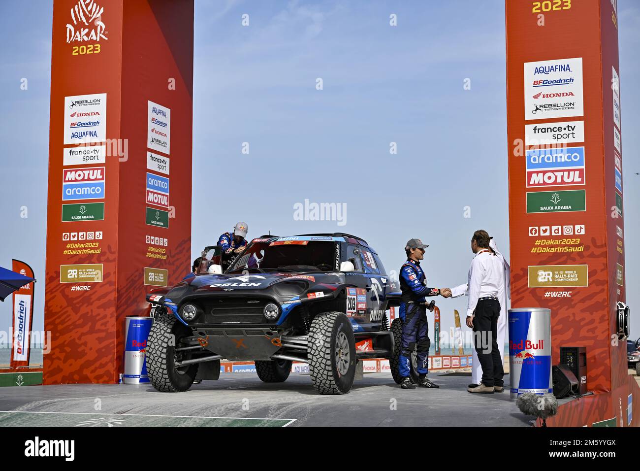 203 PRZYGONSKI Jakub (pol), MONLEON Armand (spa), X-Raid Mini JCW Team ...