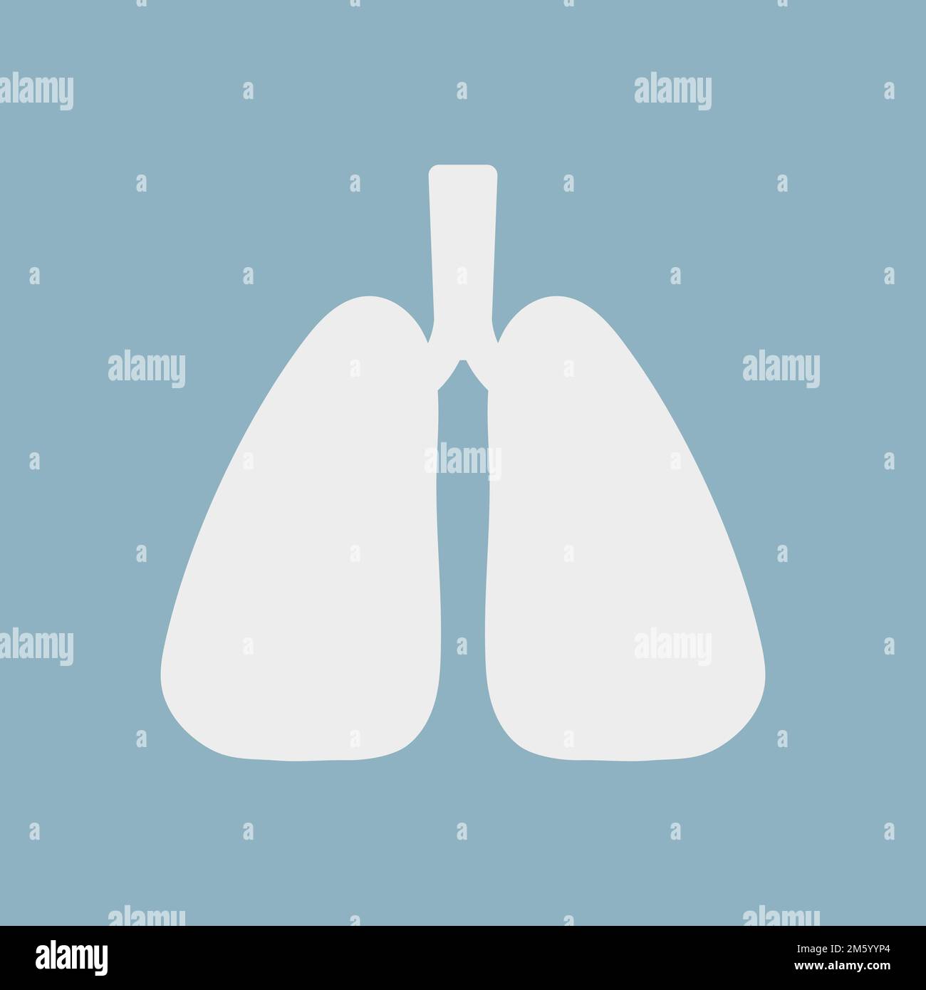 Human organ lung medical icon vector Stock Vector Image & Art - Alamy