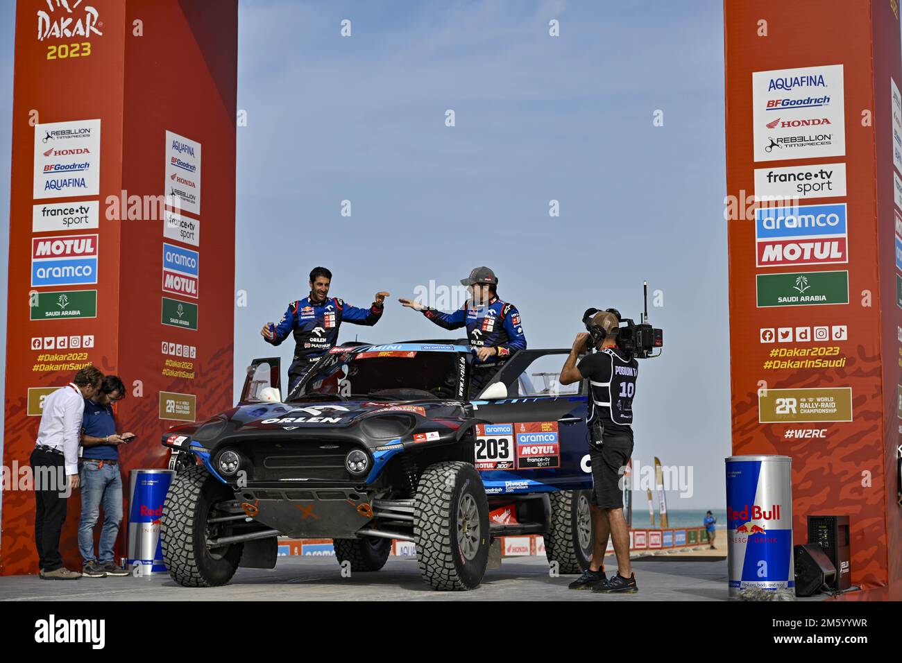 203 PRZYGONSKI Jakub (pol), MONLEON Armand (spa), X-Raid Mini JCW Team ...