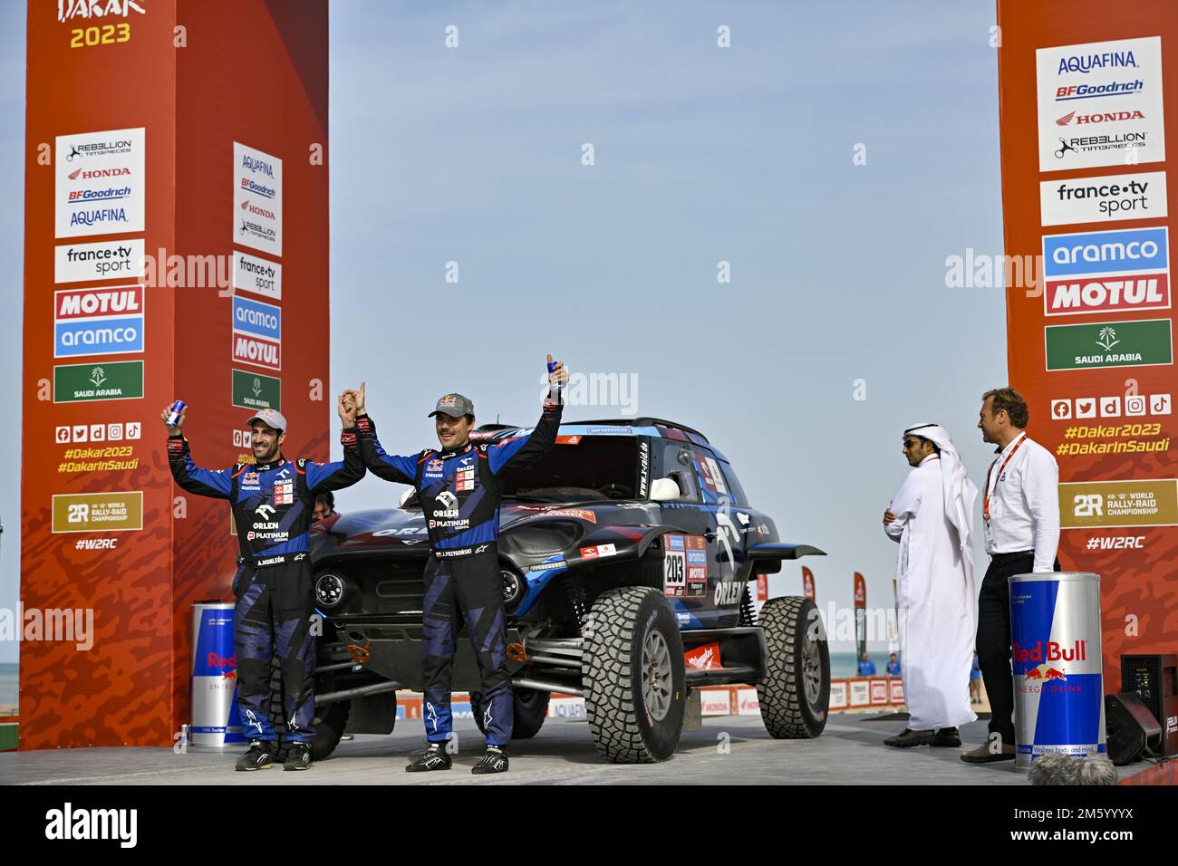 203 PRZYGONSKI Jakub (pol), MONLEON Armand (spa), X-Raid Mini JCW Team ...