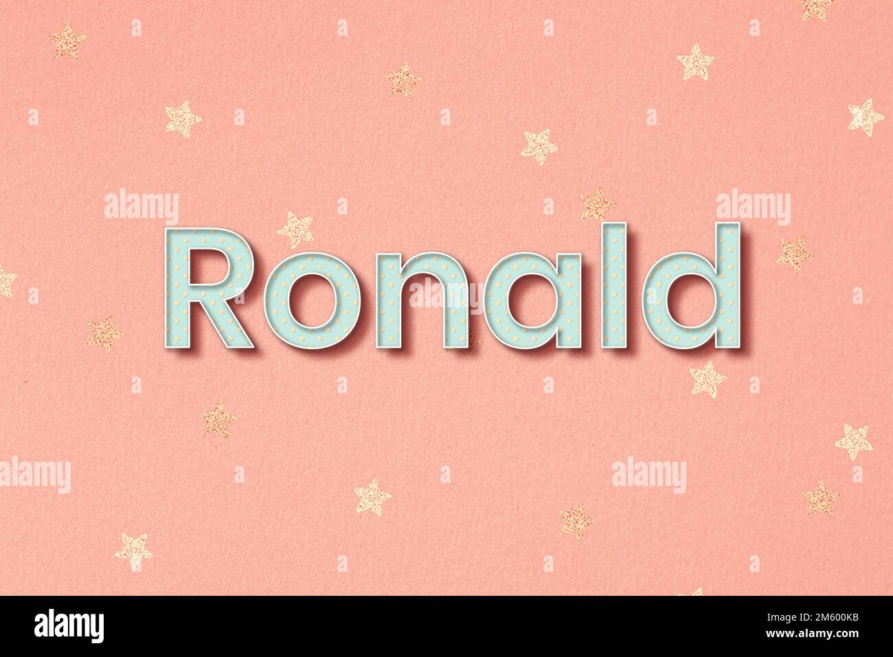 Ronald word art pastel typography Stock Vector Image & Art Alamy