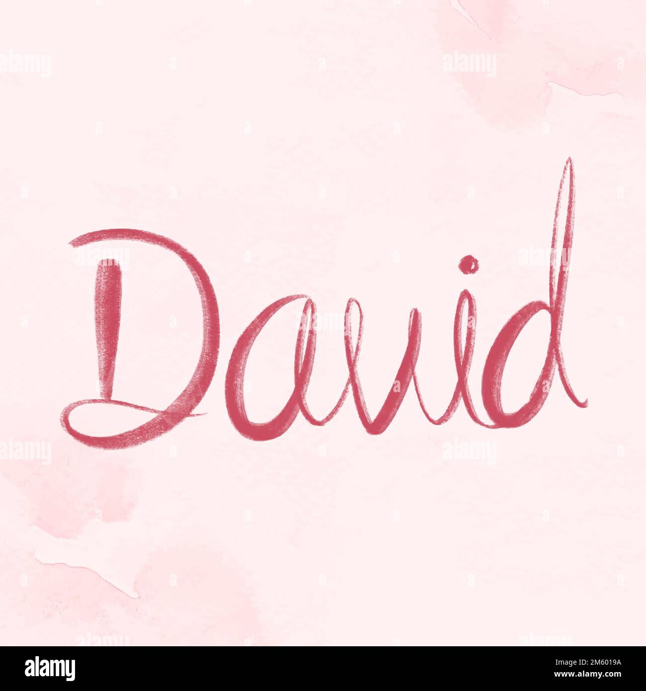 David male name vector calligraphy font Stock Vector Image & Art - Alamy