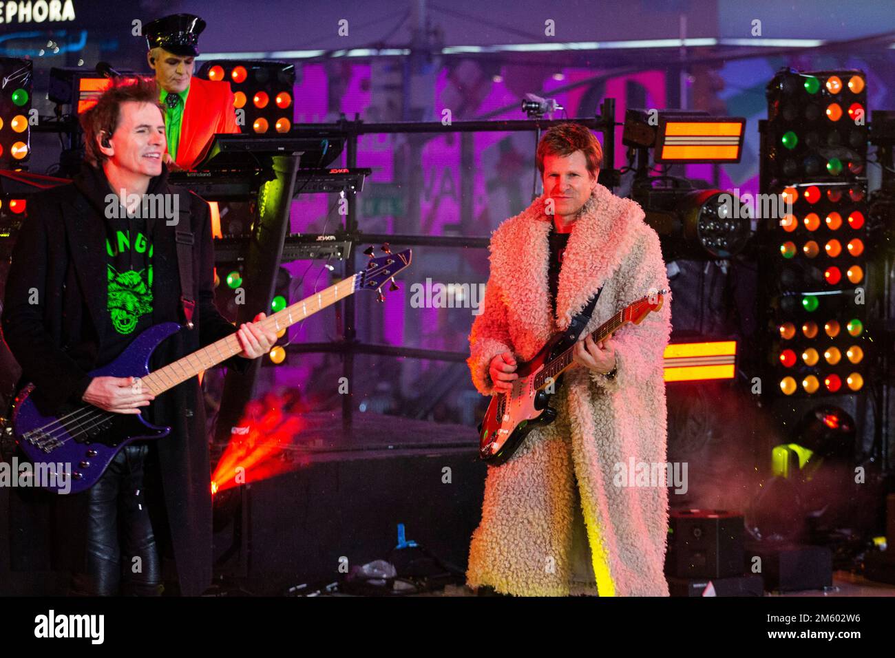 New York, United States. 01st Jan, 2023. Band Duran Duran performs