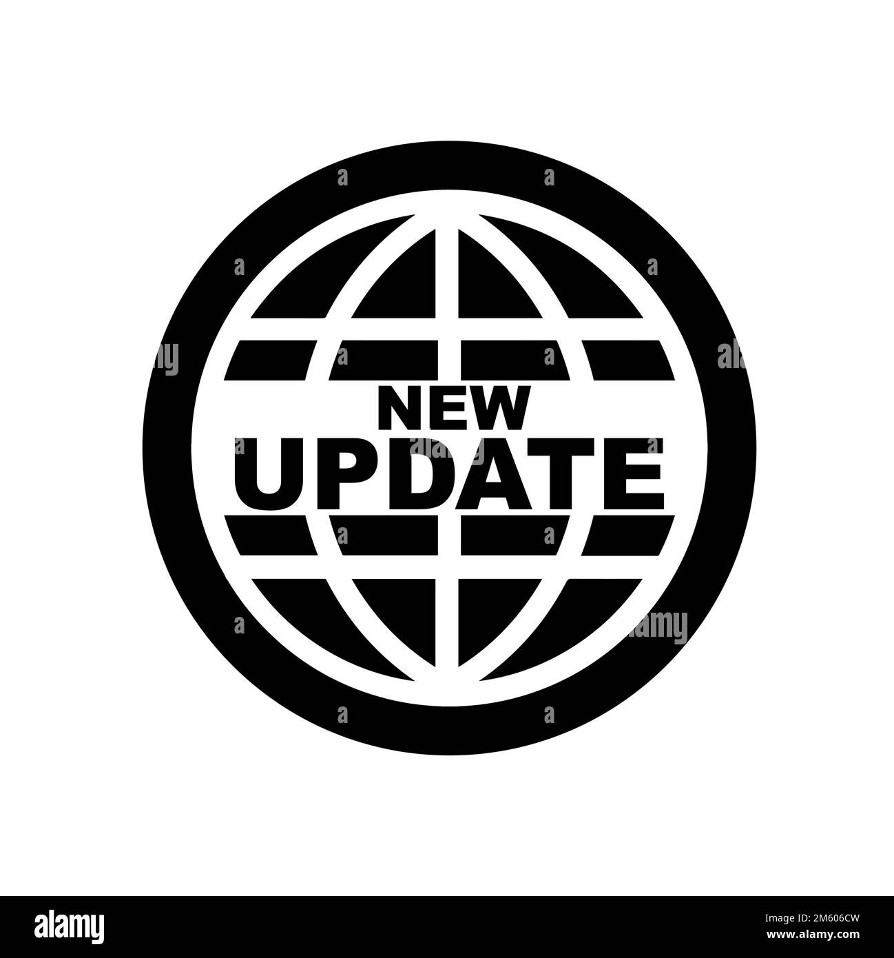 New update sign on white background Stock Vector Image & Art Alamy