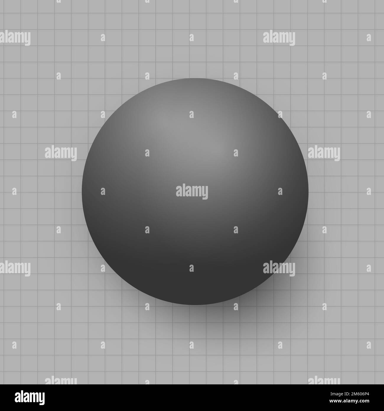 Black circle on a grid background vector Stock Vector Image & Art - Alamy