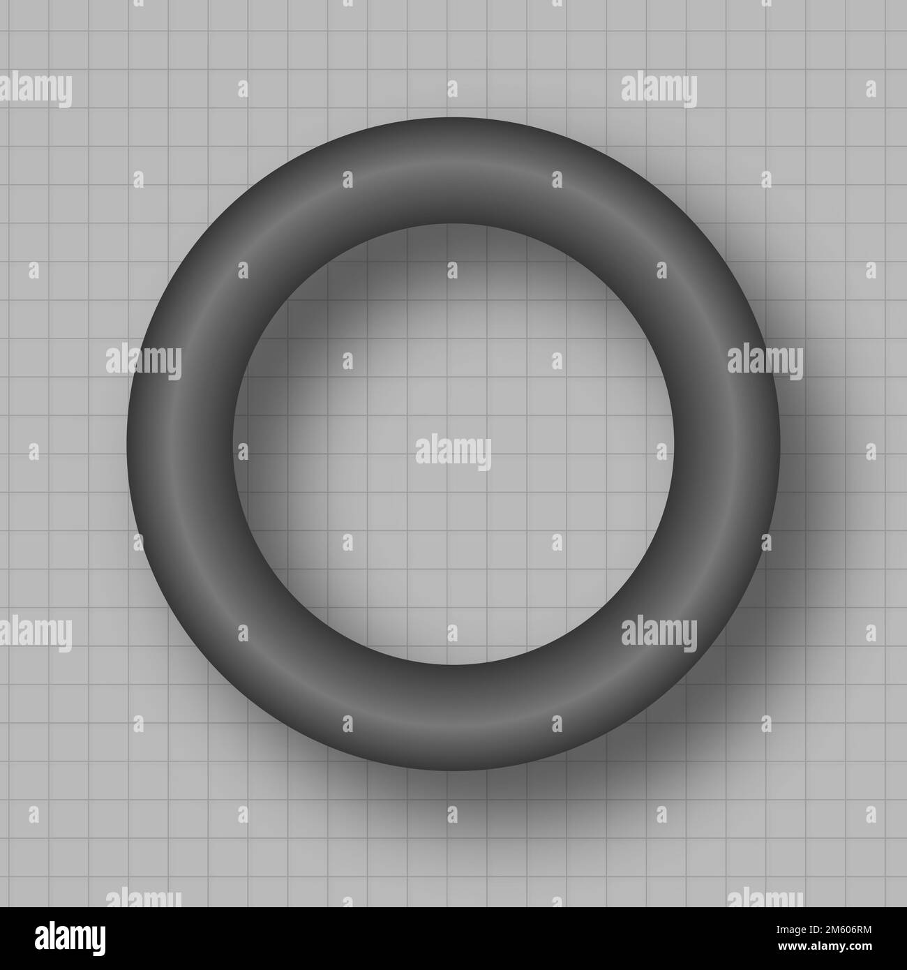 Black circle on a grid background vector Stock Vector Image & Art - Alamy