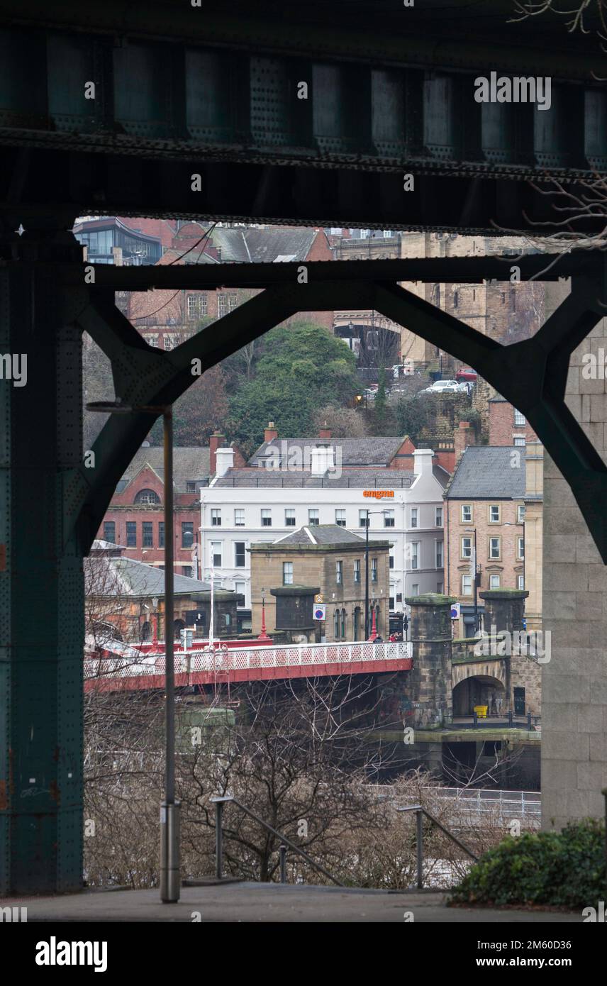 Tyne Bridges Newcastle Stock Photo