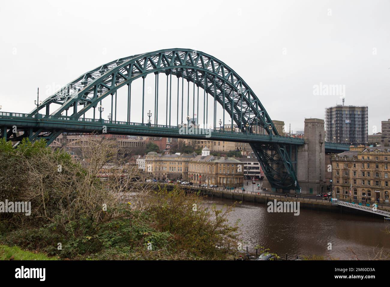 Tyne Bridges Newcastle Stock Photo