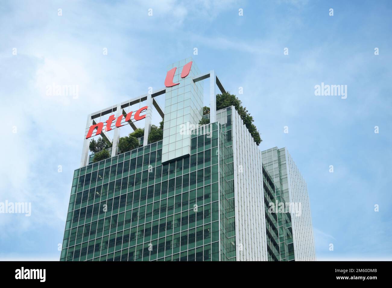 Ntuc logo hi-res stock photography and images - Alamy