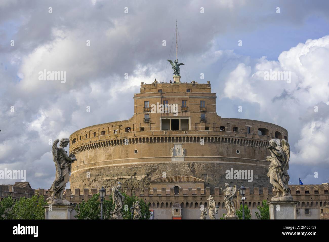 Castel Sant'Angelo, Rome, Italy Stock Photo - Alamy
