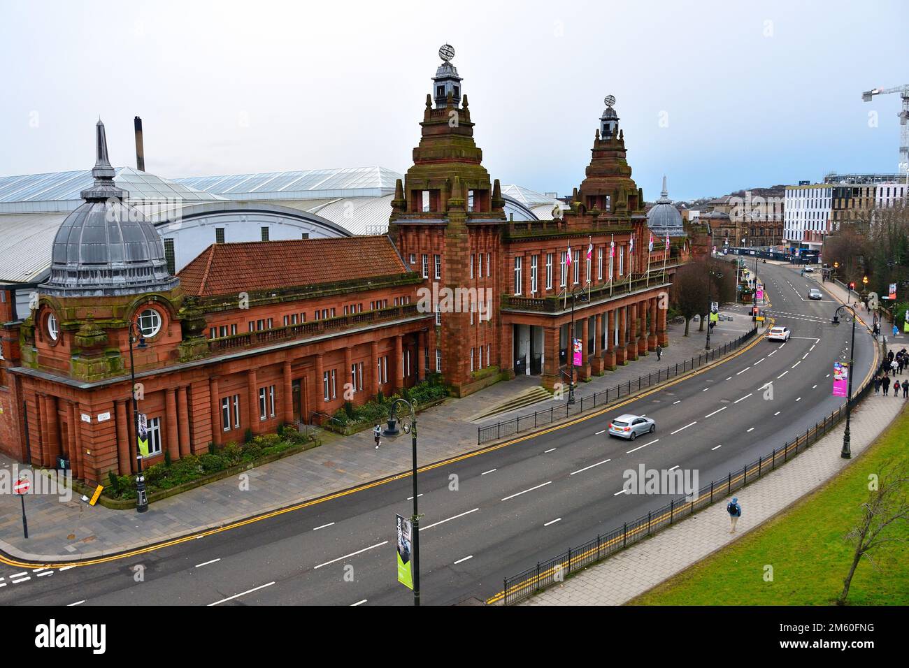 View of Kelvin Hall Stock Photo Alamy